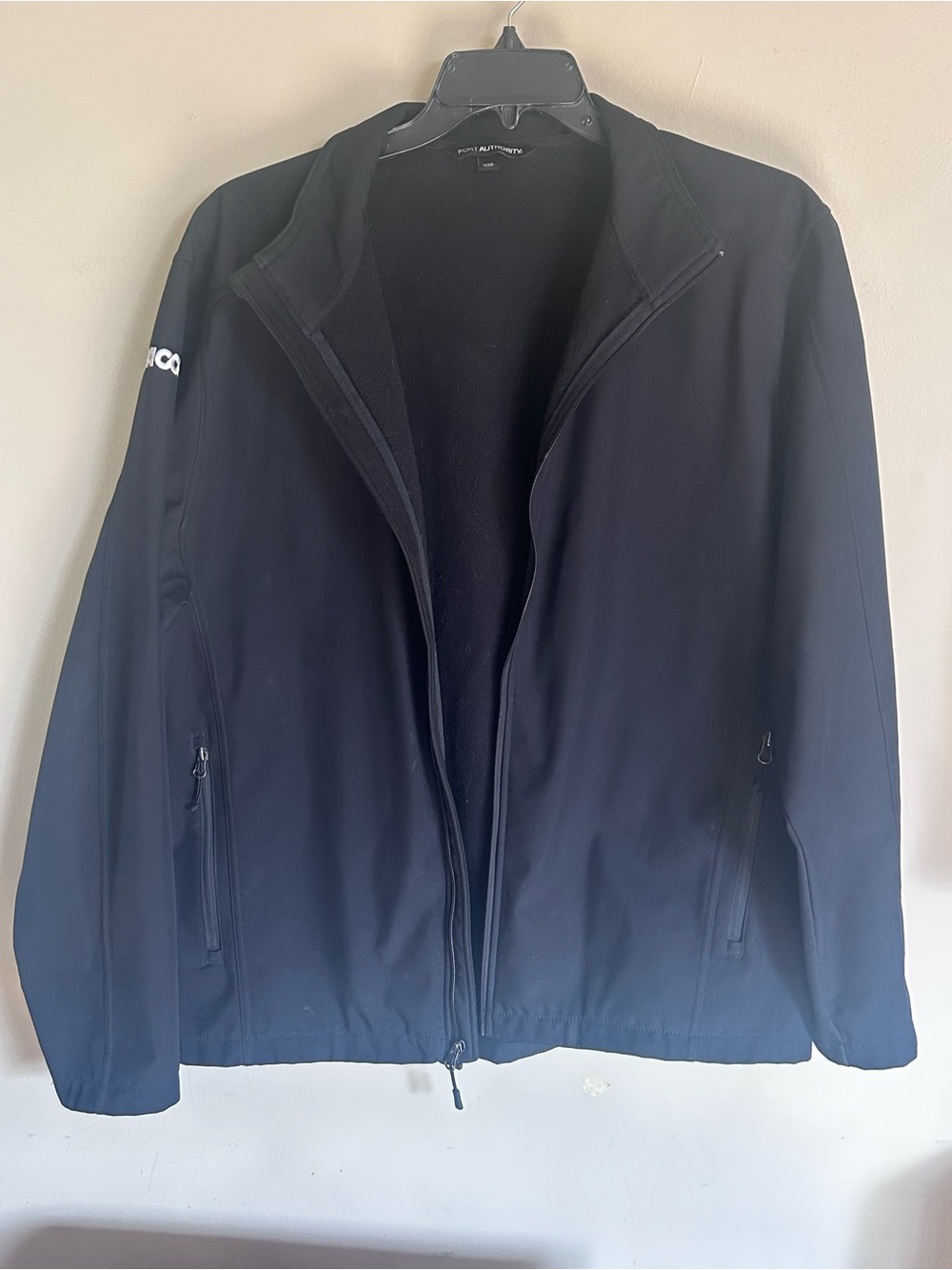 Port Authority Men's Black Windbreaker Jacket